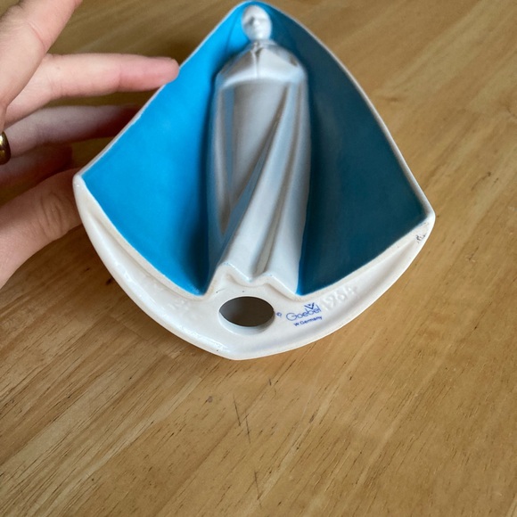 1964 blue and white MCM Mary by Goebel - Picture 7 of 9